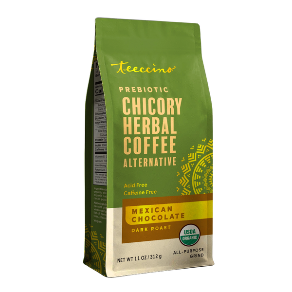 Teeccino Mexican Chocolate Herbal Coffee bag