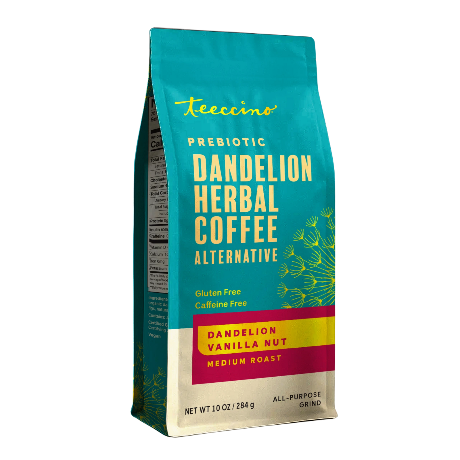 Dandelion Vanilla Nut Herbal Coffee