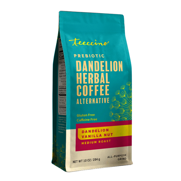 Dandelion Vanilla Nut Herbal Coffee – Teeccino
