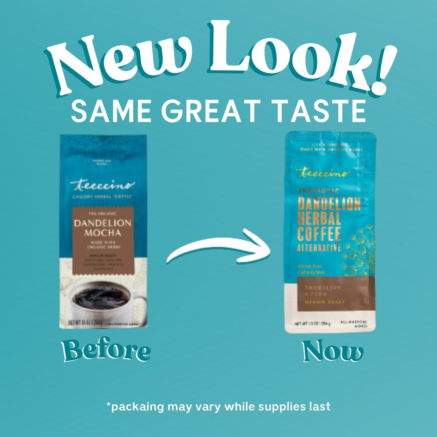 Dandelion Mocha Herbal Coffee – Teeccino