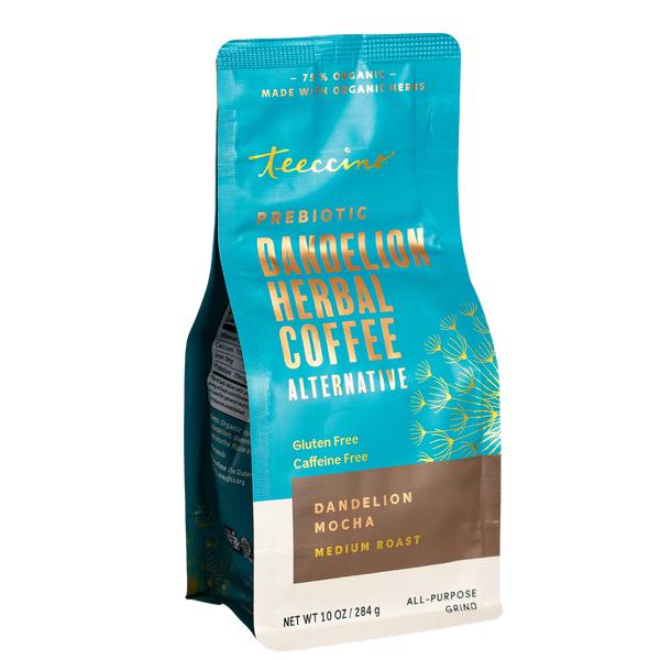 Dandelion Mocha Herbal Coffee – Teeccino
