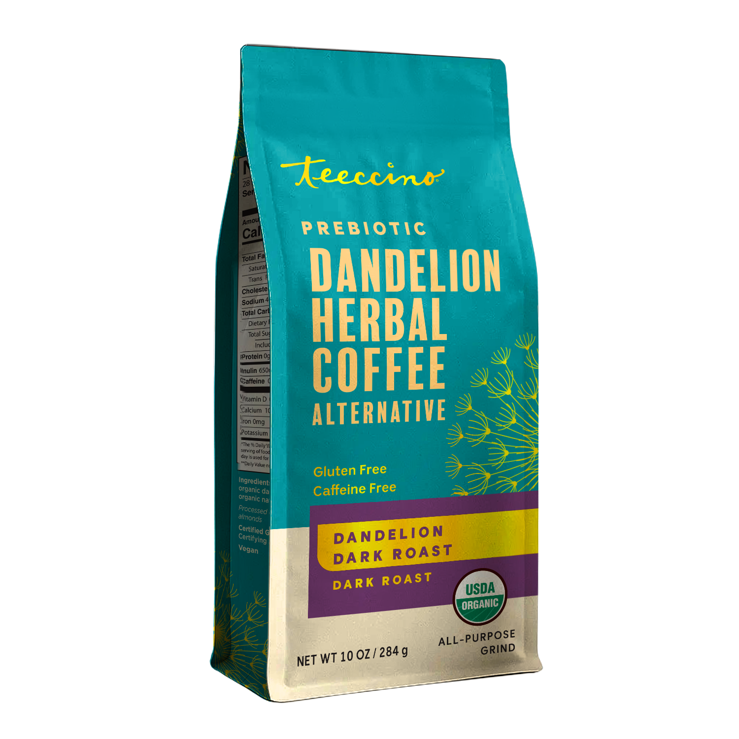 Dandelion Dark Roast Herbal Coffee