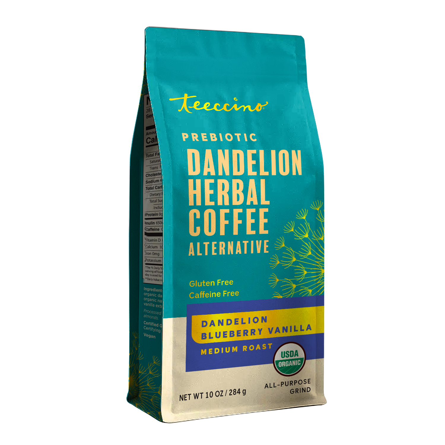 Blueberry Vanilla Chicory Herbal Coffee