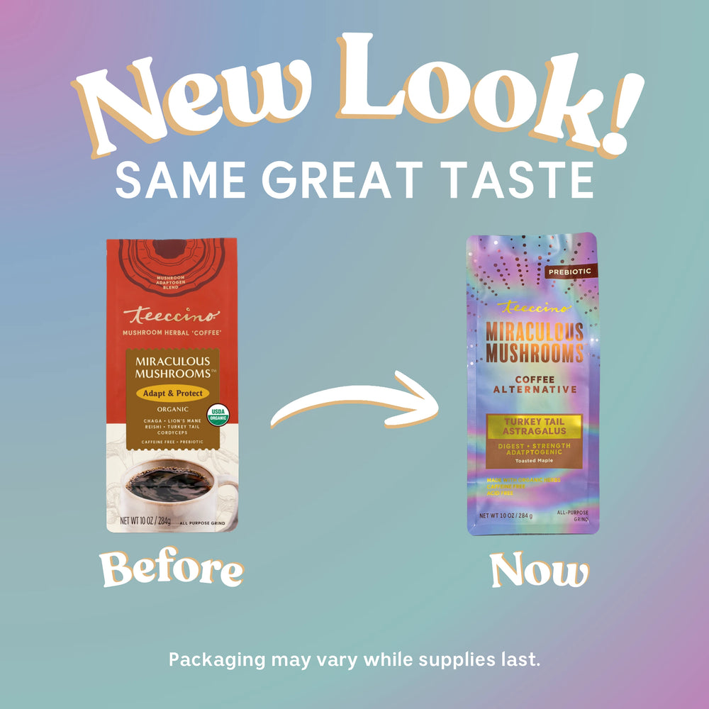 Turkey Tail Astragalus Toasted Maple Mushroom Herbal Coffee