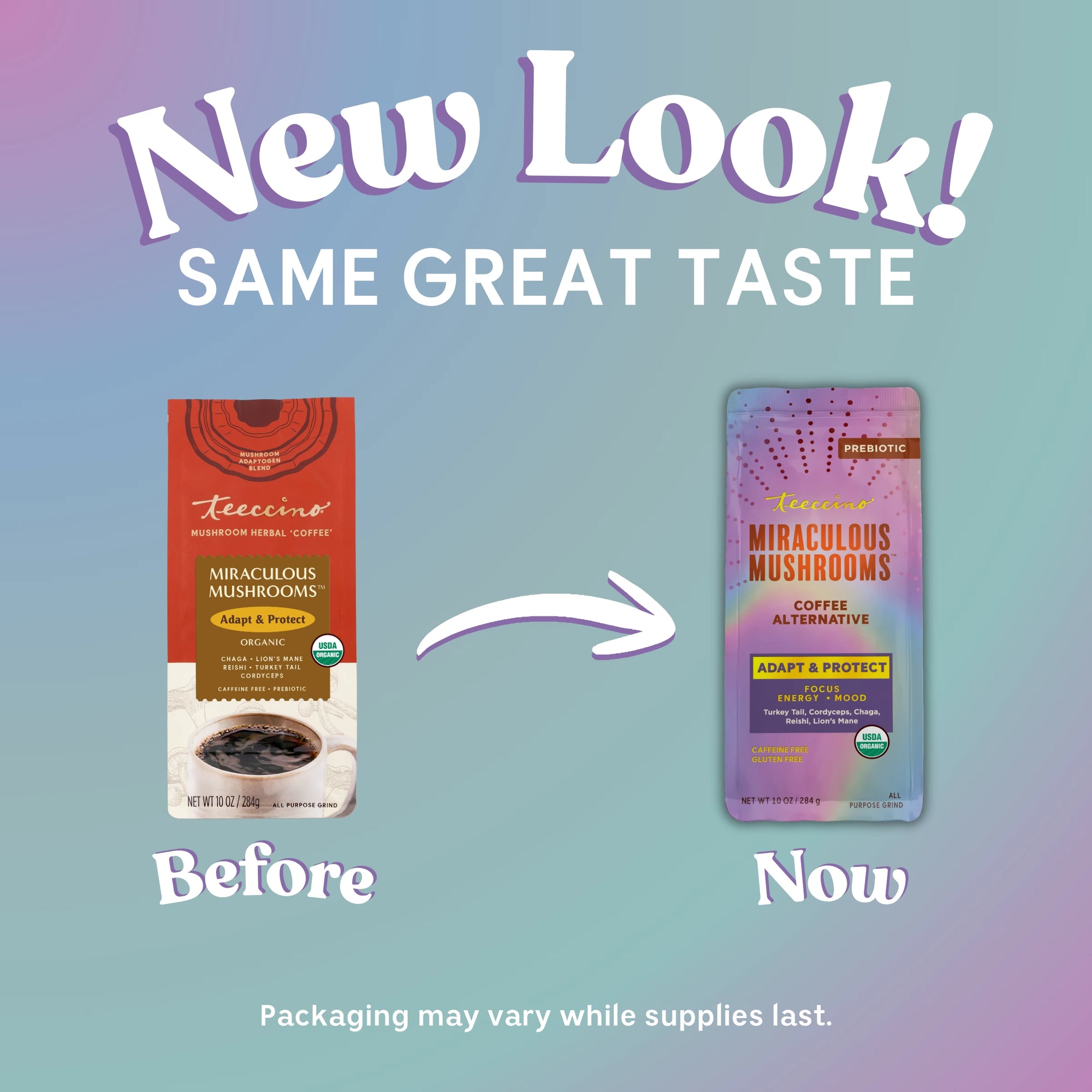 Miraculous Mushrooms® Adapt & Protect Herbal Coffee