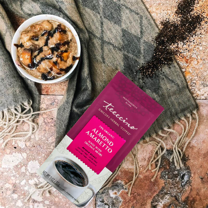 Teeccino Almond Amaretto Herbal Coffee & Tea