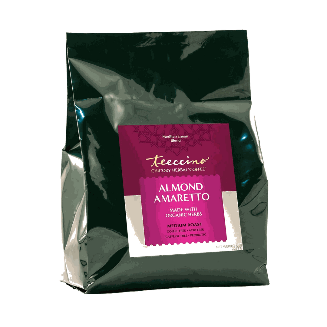 Almond Amaretto Chicory Herbal Coffee - Image 1