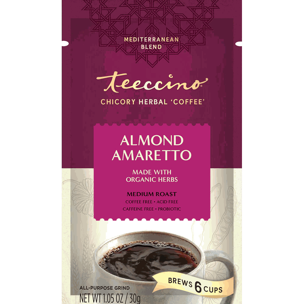 Almond Amaretto Chicory Herbal Coffee - Image 1