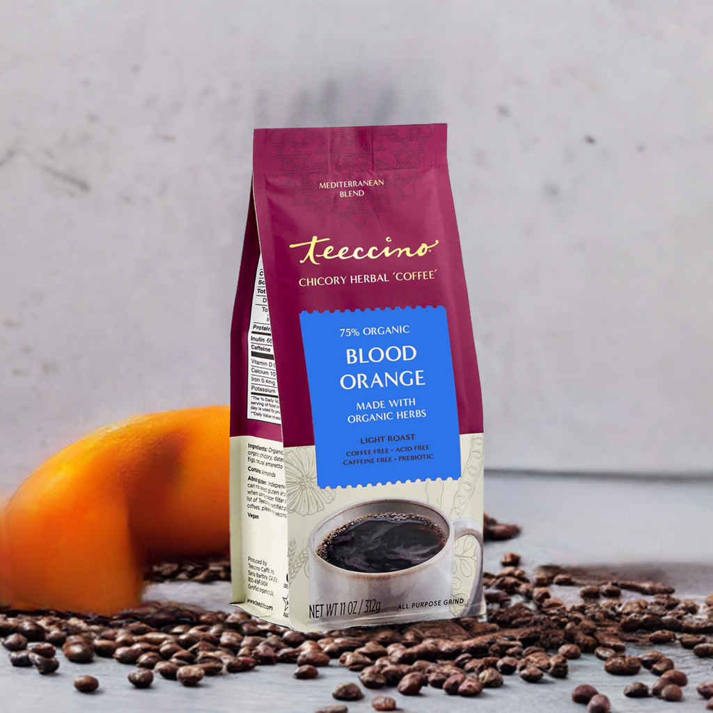 Blood Orange Chicory Herbal Coffee – Teeccino Blood Orange Chicory Herbal Coffee – Teeccino