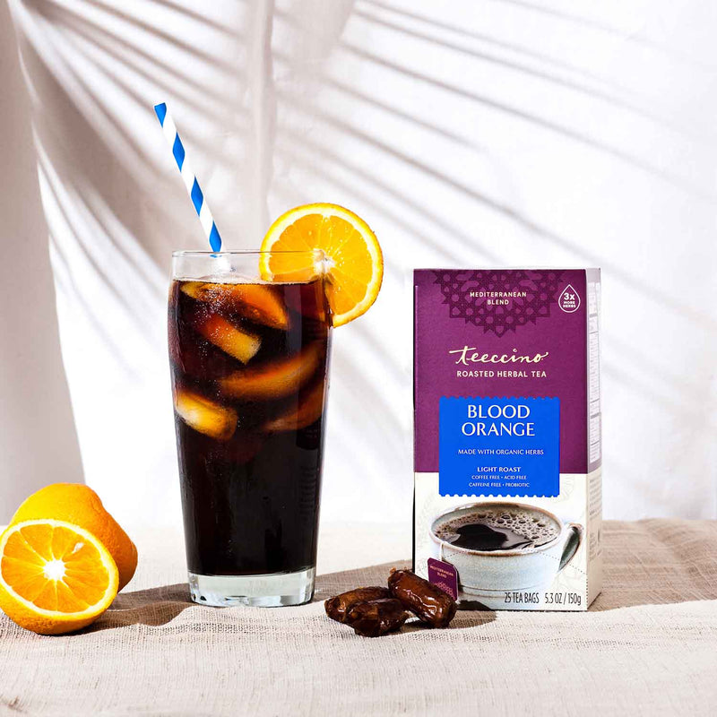 Teeccino Blood Orange Herbal Coffee 