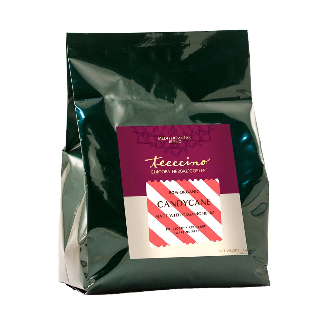 Candy Cane Chicory Herbal Coffee