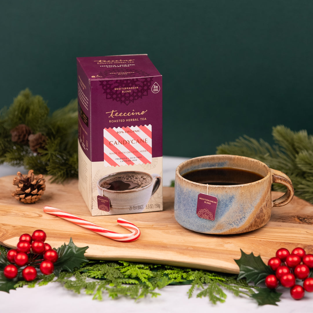 Candy Cane Chicory Herbal Tea - Image 1