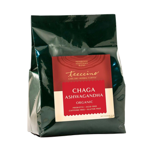 Chaga Ashwagandha Butterscotch Cream Mushroom Herbal Coffee — 5lb ground