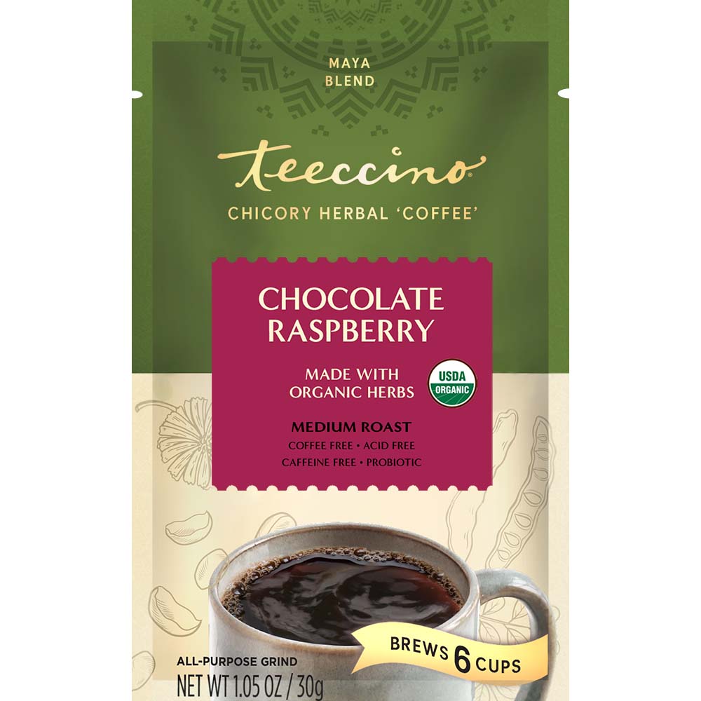 Chocolate Raspberry Chicory Herbal Coffee