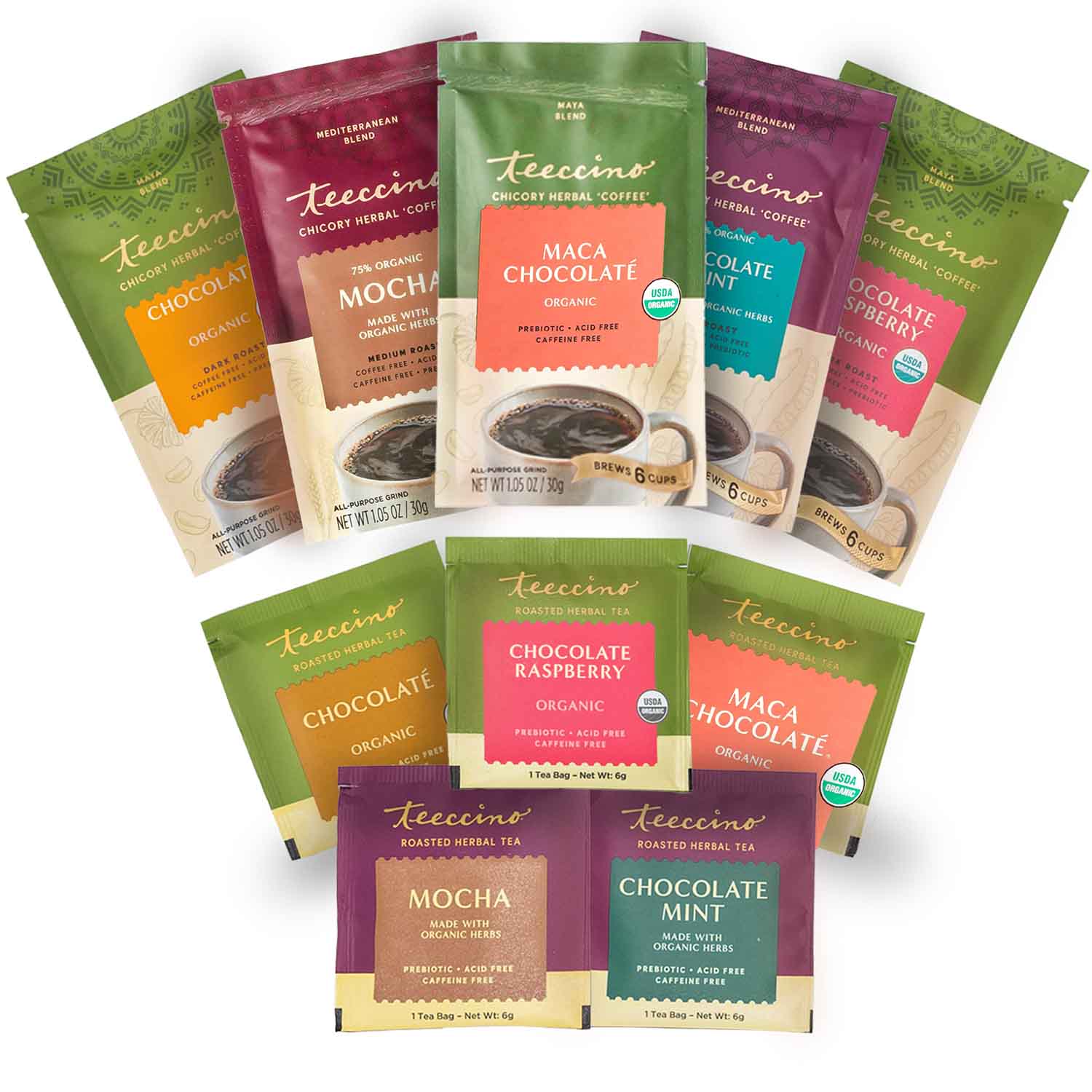Chocolate Blends Sampler Coffee + Tea