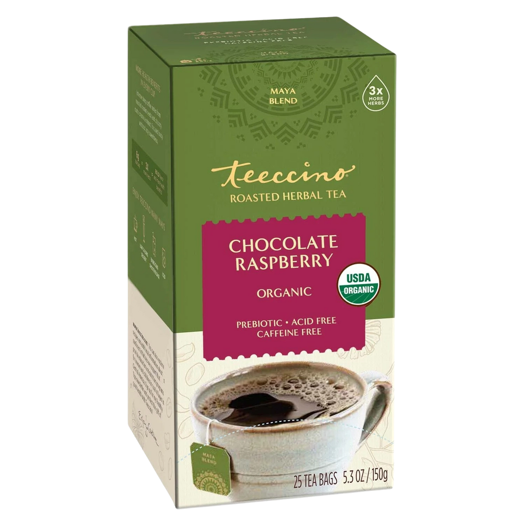 Chocolate Raspberry Roasted Herbal Tea – Teeccino