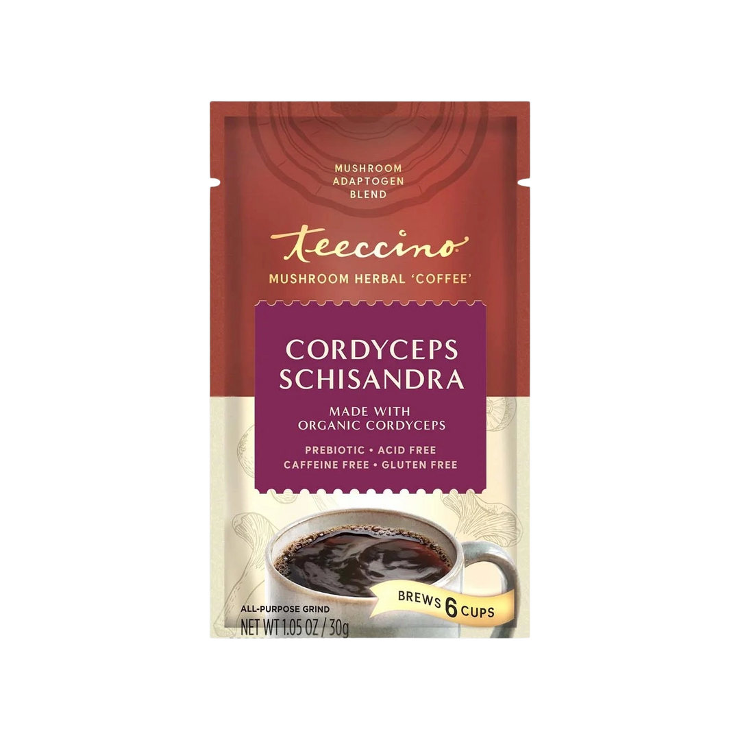 Cordyceps Schisandra Cinnamon Berry Mushroom Herbal Coffee - Image 1