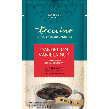 Dandelion Vanilla Nut Herbal Coffee