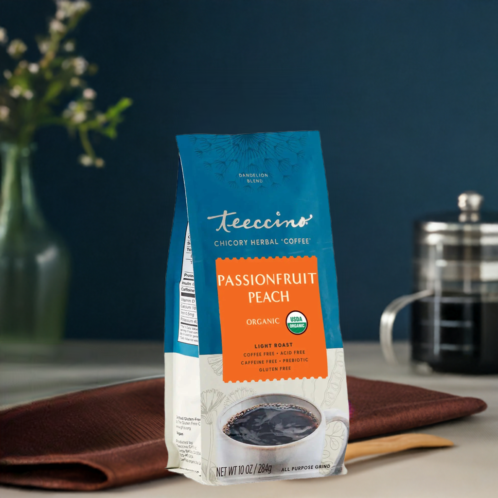 Dandelion Passionfruit Peach Herbal Coffee - Image 5