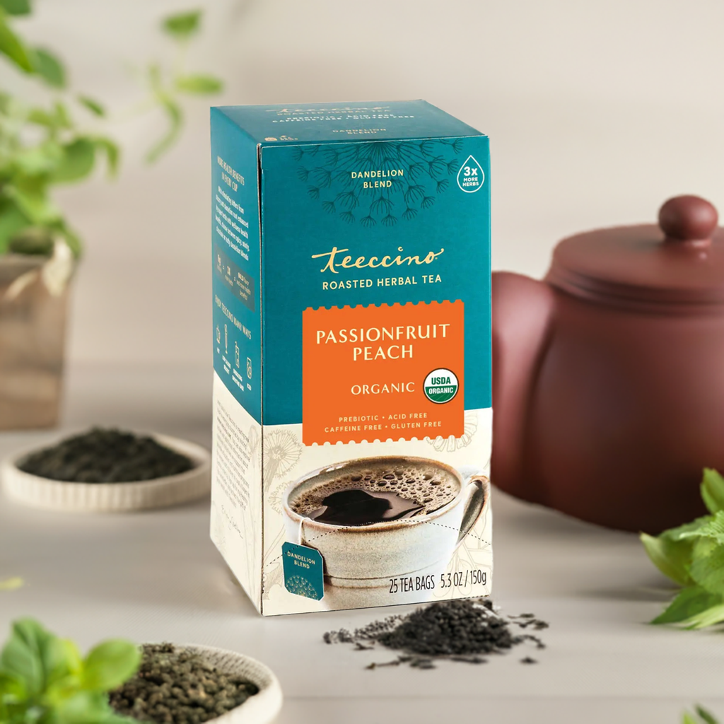 Dandelion Passionfruit Peach Herbal Tea - Image 2
