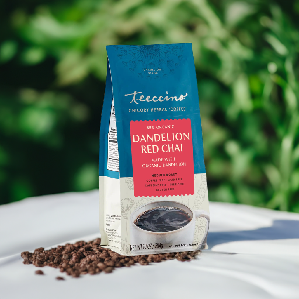 Dandelion Red Chai Herbal Coffee – Teeccino