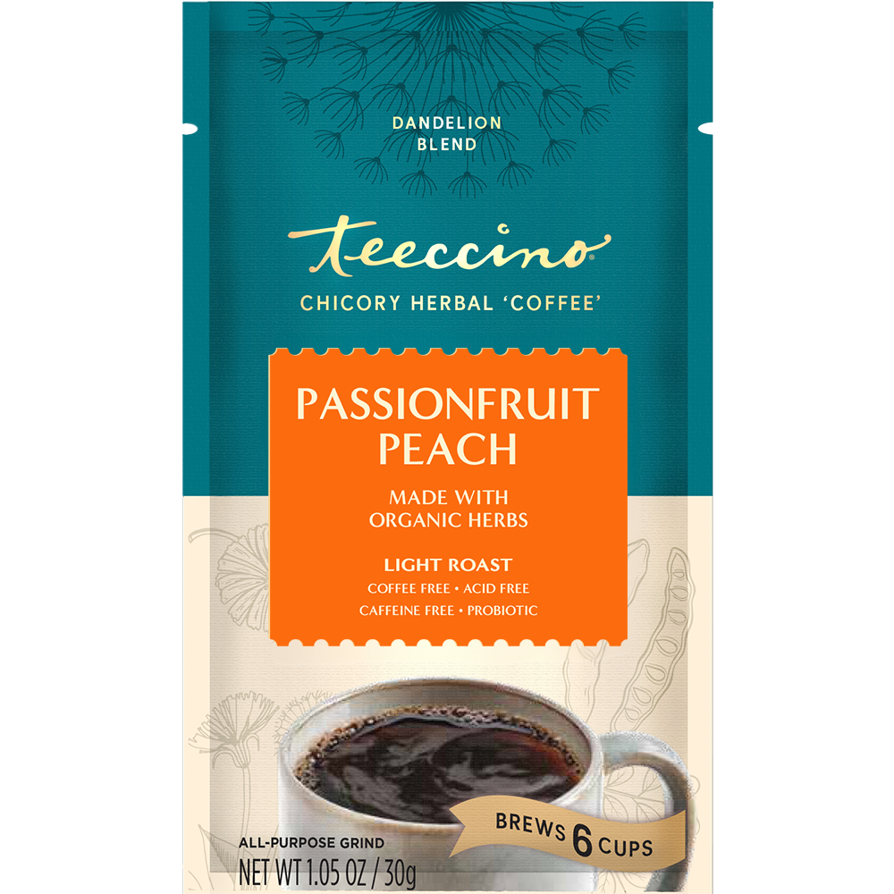 Dandelion Passionfruit Peach Herbal Coffee