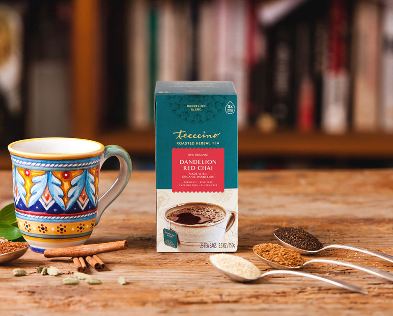 Teeccino Dandelion Red Chai