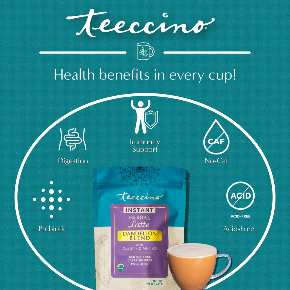 Instant Dandelion Herbal Latte