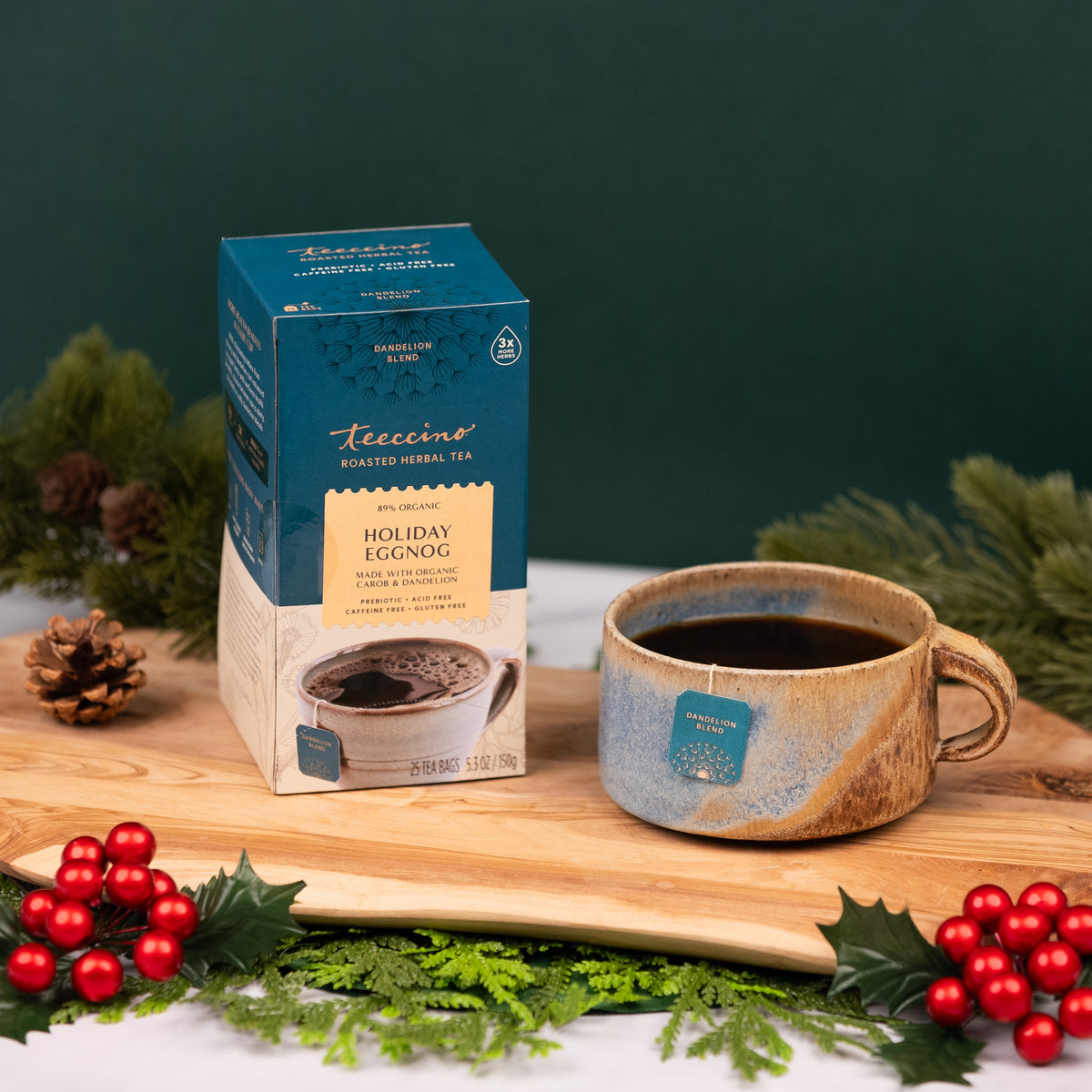 Holiday Eggnog Roasted Herbal Tea