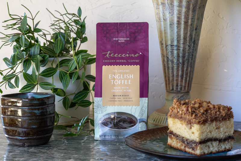 Teeccino English Toffee Herbal Coffee
