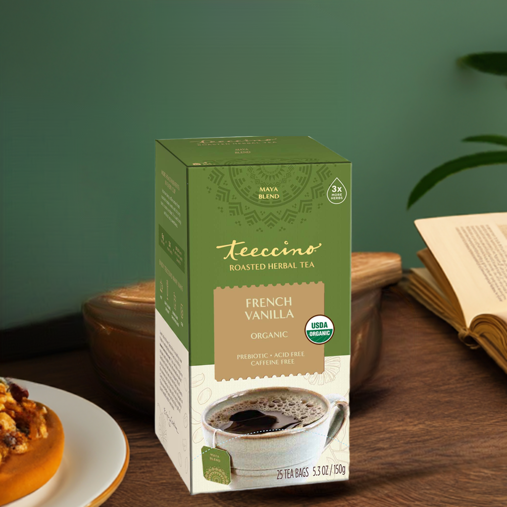 French Vanilla Roasted Herbal Tea – Teeccino