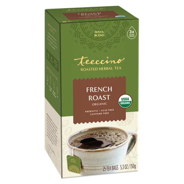 French Roast Roasted Herbal Tea – Teeccino