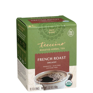French Roast Roasted Herbal Tea — 10 tea bags