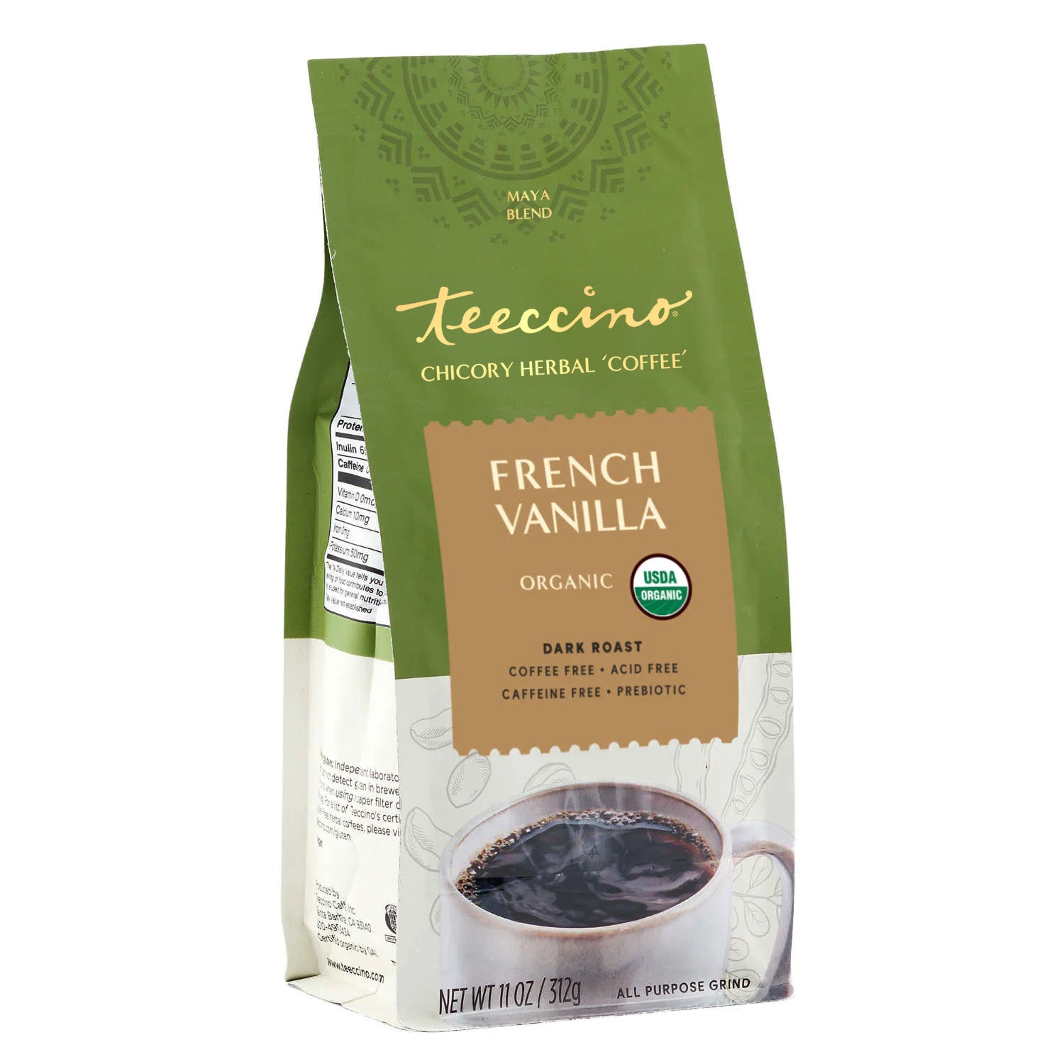 Teeccino Herbal Coffee and Herbal Tea Coffee Alternative