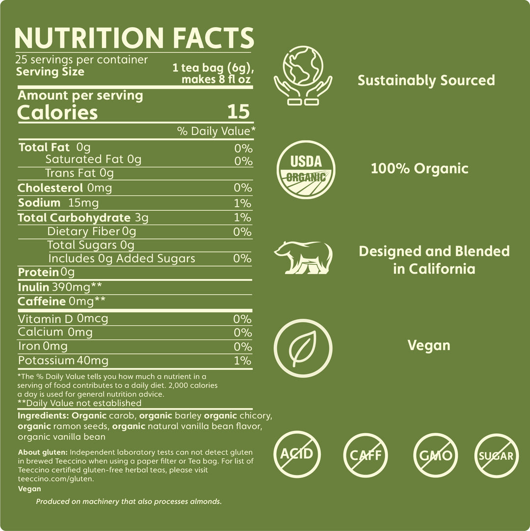 French Vanilla Roasted Herbal Tea - Image 2