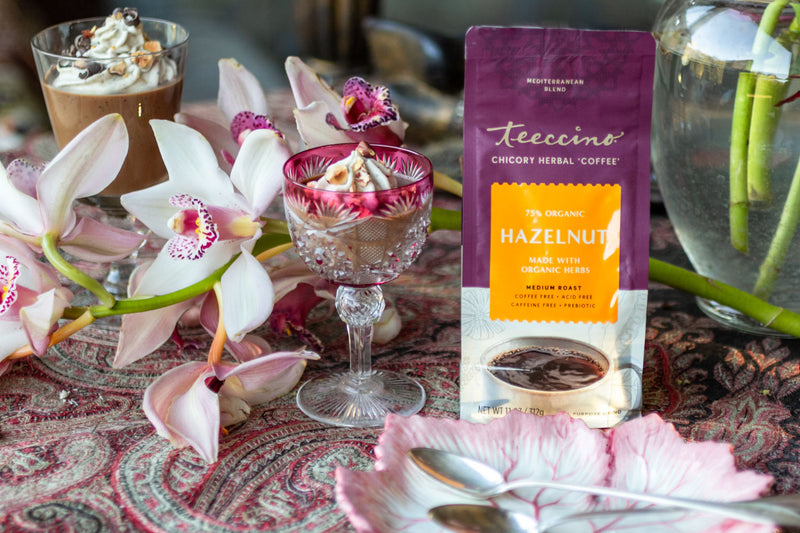 Teeccino Hazelnut Herbal Coffee