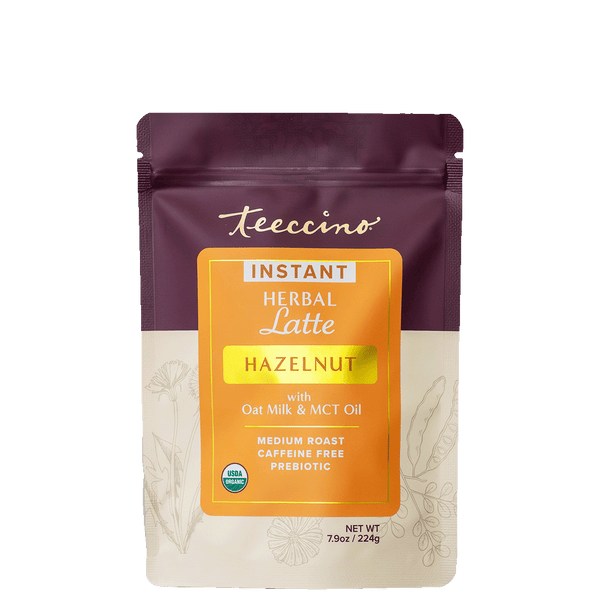 Instant Hazelnut Herbal Latte – Teeccino
