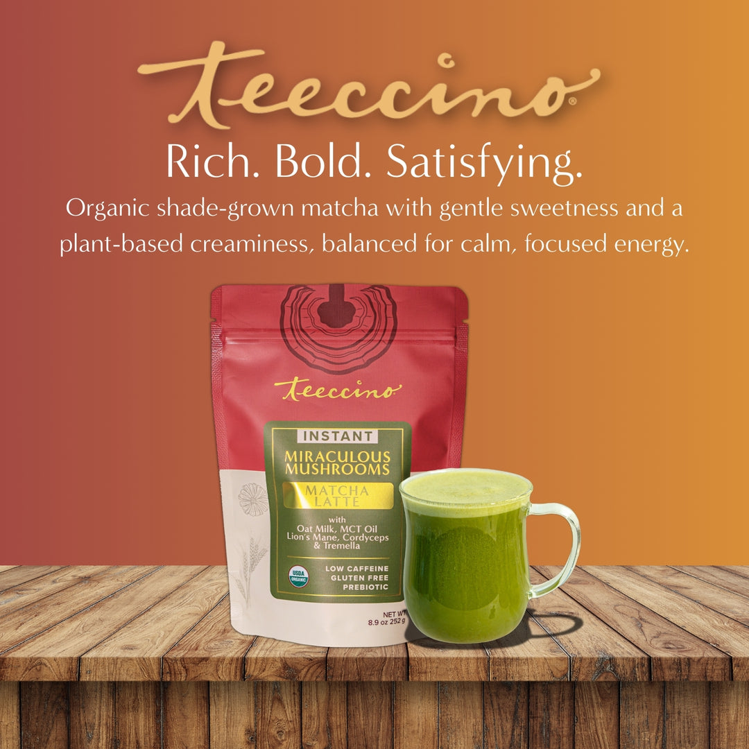 Miraculous Mushrooms® Matcha Latte