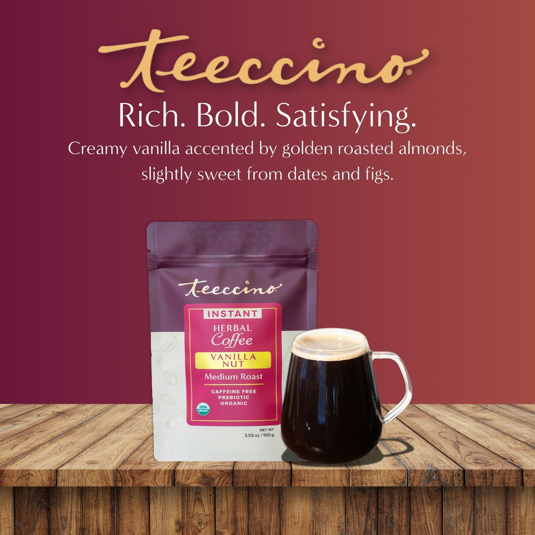 Instant Vanilla Nut Herbal Coffee - Image 5