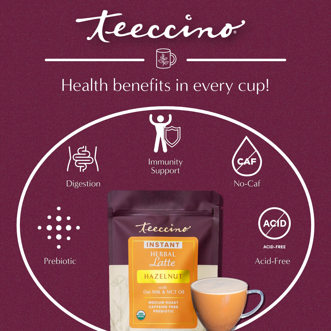 Instant Hazelnut Herbal Latte - Image 2