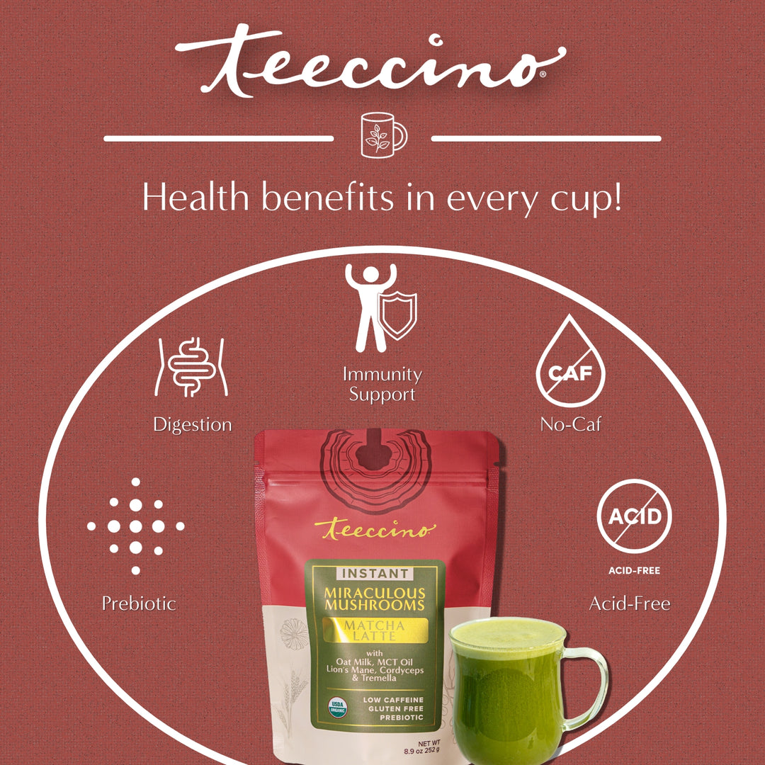 Miraculous Mushrooms® Matcha Latte