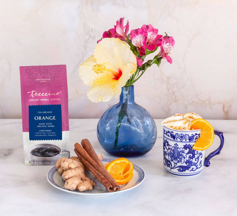 Teeccino Blood Orange Herbal Coffee 