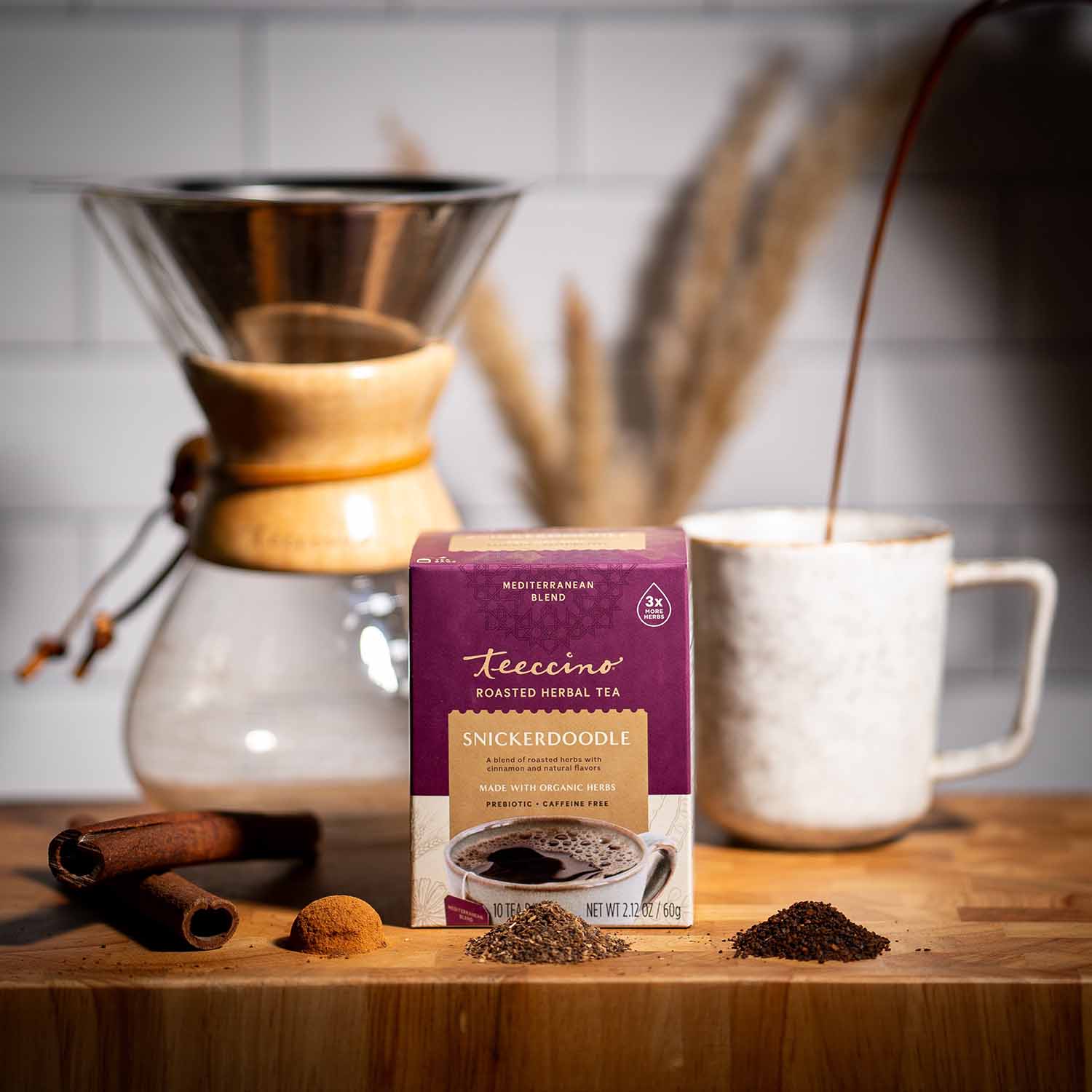Snickerdoodle Roasted Herbal Tea – Teeccino