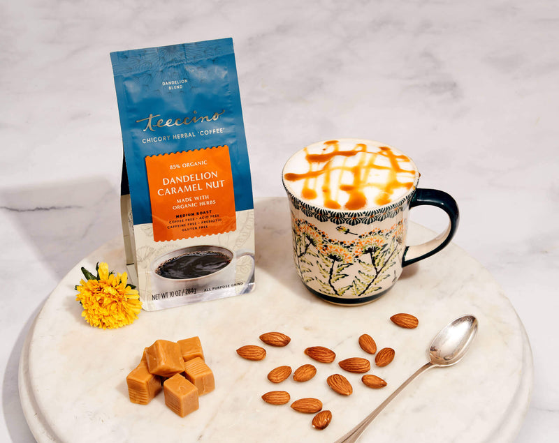 Teeccino Dandelion Caramel Nut