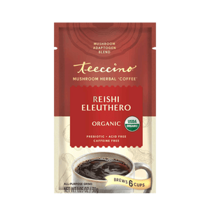 Reishi Eleuthero French Roast Mushroom Herbal Coffee — Trial Size