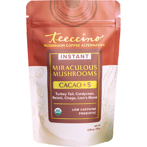 Miraculous Mushrooms® Cacao + 5 – Teeccino