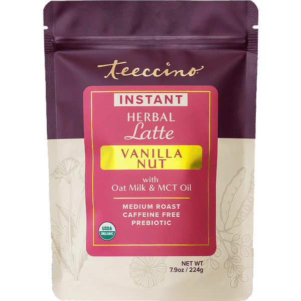 Instant Vanilla Nut Herbal Latte – Teeccino