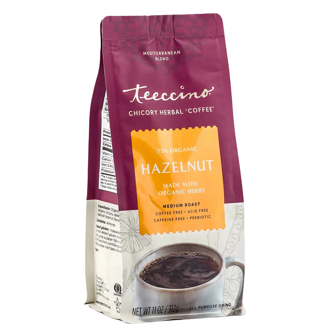 Hazelnut Herbal Coffee Coffee Alternative – Teeccino