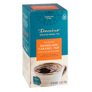 Dandelion Caramel Nut Roasted Herbal Tea — 25 tea bags