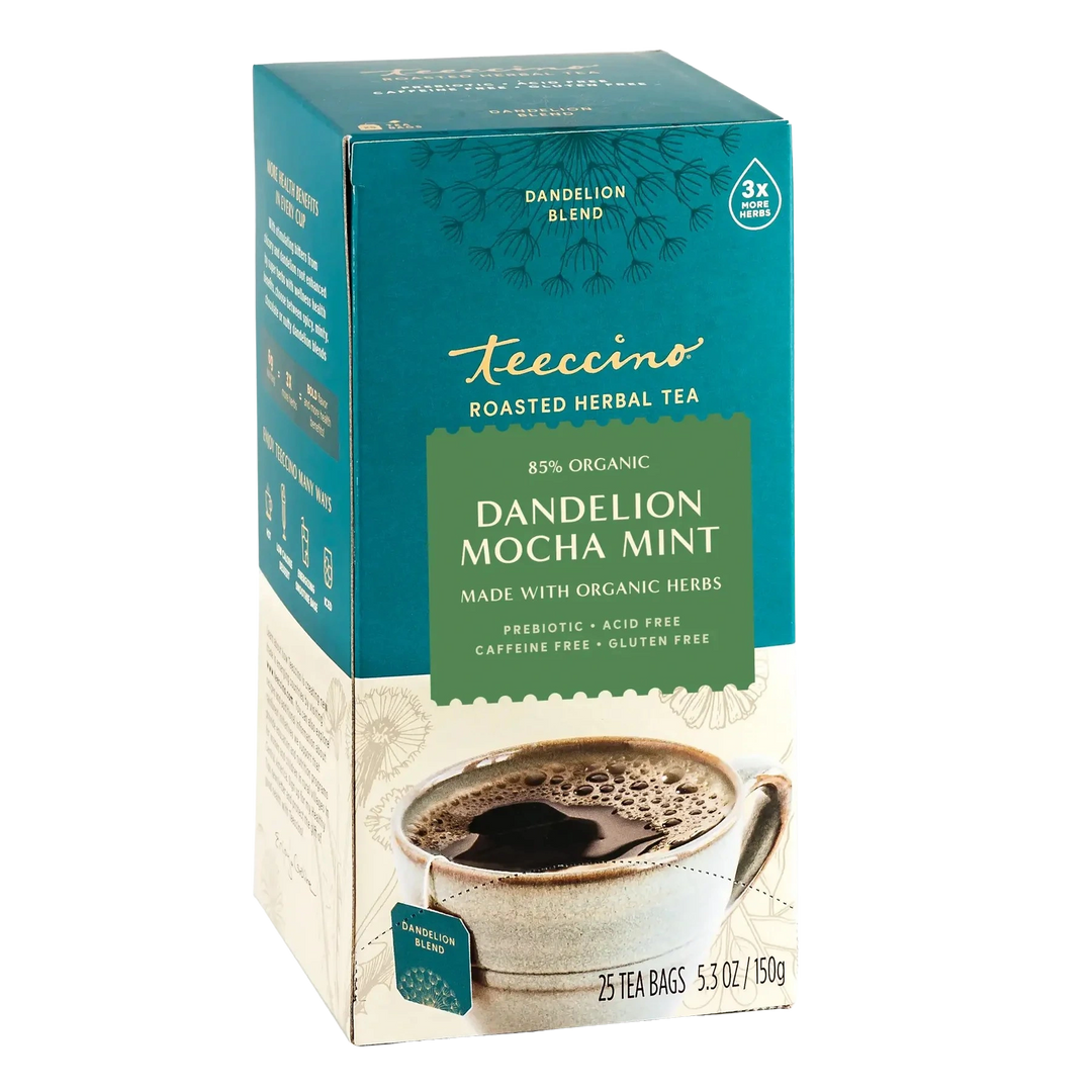 Dandelion Mocha Mint Roasted Herbal Tea - Image 1
